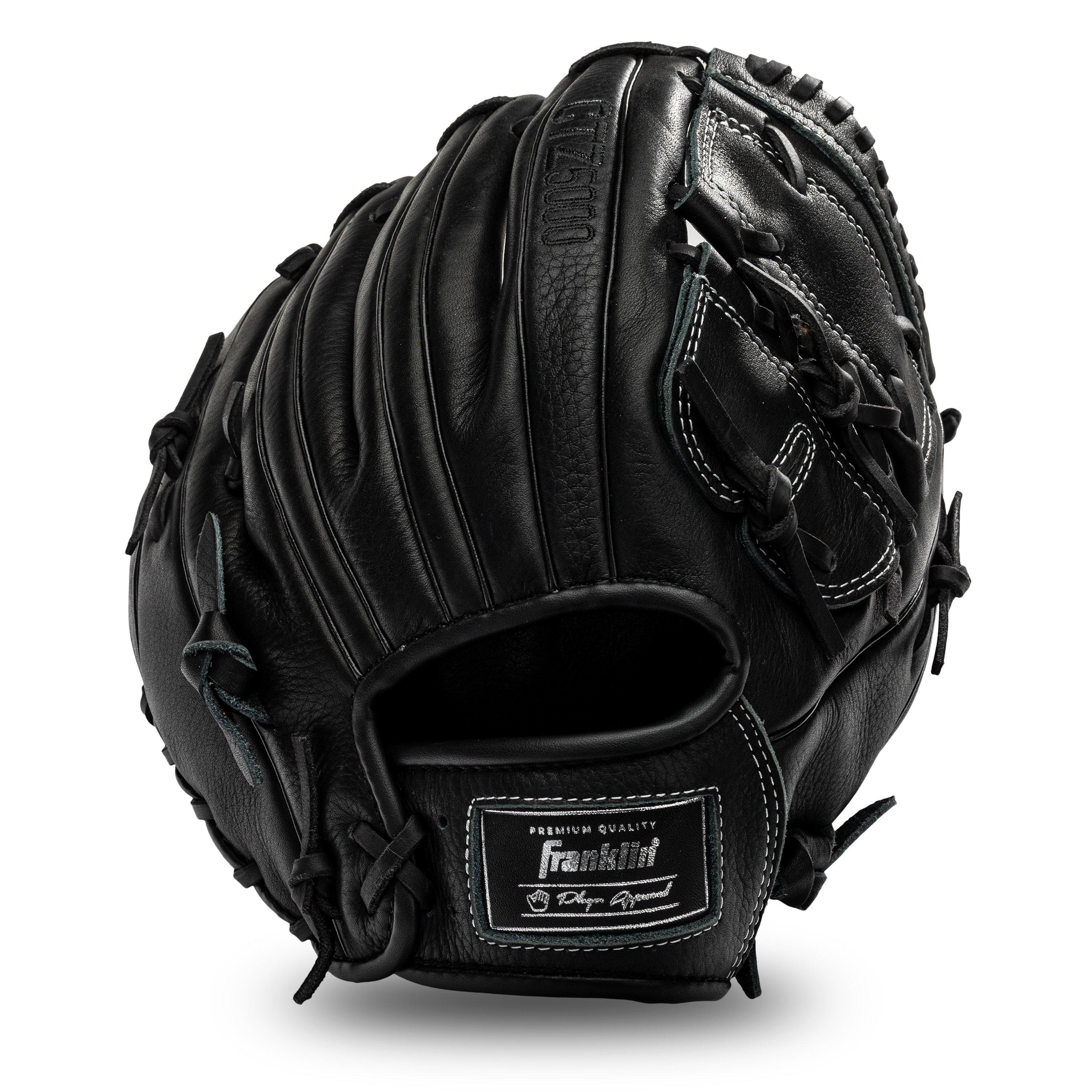 Franklin Sports CTZ5000 12" Baseball Fielding Glove RHT - Black